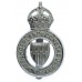 Northumberland Constabulary Cap Badge - King's Crown
