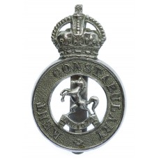 Kent Constabulary Cap Badge - King's Crown