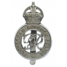 George VI Rotherham Borough Police Cap Badge