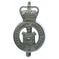 Rochdale County Borough Police Cap Badge - Queen's Crown