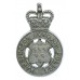 Warrington Borough Police Cap Badge - Queen's Crown
