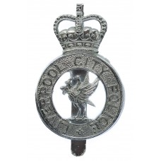 Liverpool City Police Cap Badge - Queen's Crown