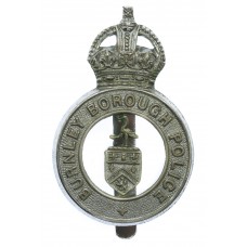 Burnley Borough Police Cap Badge - King's Crown