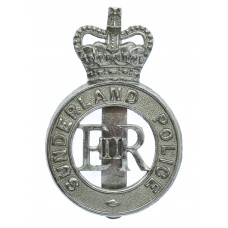 Sunderland Borough Police Cap Badge - Queen's Crown