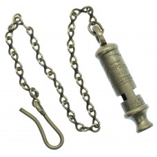 Metropolitan Police 'The Metropolitan' Patent Numbered Whistle & Chain - No. C32573