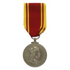 Fire Brigade Long Service Medal - Fireman Robert J. Williams