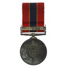 National Fire Brigades Association Long Service Medal - Frederick J. May
