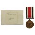 George VI Special Constabulary Long Service Medal in Box - Alexander Todd, Paisley Burgh Special Constabulary