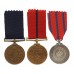 1897 Police Jubilee Medal, 1902 Police Coronation Medal & 1911 Police Coronation Medal Group of Three - PC. B. Shelford, 'E' Division (Holborn), Metropolitan Police