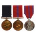  1897 Police Jubilee Medal, 1902 Police Coronation Medal & 1911 Police Coronation Medal Group of Three - PC. R. Gunter, 'D' Division (Marylbone), Metropolitan Police