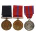  1897 Police Jubilee Medal, 1902 Police Coronation Medal & 1911 Police Coronation Medal Group of Three - PC. R. Gunter, 'D' Division (Marylbone), Metropolitan Police