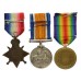 WW1 1914-15 Star Medal Trio - Pte. N.F. Cope, Royal Fusiliers