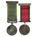 1854 Crimea Medal (Clasp - Sebastopol) and Turkish Crimea Medal Pair - Charles Blackburn, Royal Navy, 17 H.M. Hannibal 91 Guns