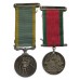 1854 Crimea Medal (Clasp - Sebastopol) and Turkish Crimea Medal Pair - Charles Blackburn, Royal Navy, 17 H.M. Hannibal 91 Guns
