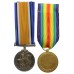 WW1 British War & Victory Medal Pair - Pte. F. Rixon, Royal Berkshire Regiment