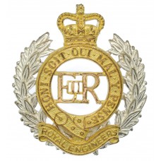 EIIR Royal Engineers Officer's Dress Cap Badge