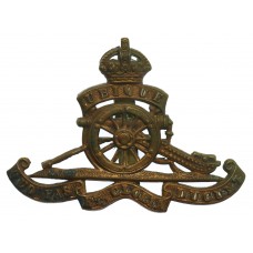 Royal Artillery Cap Badge - King's Crown