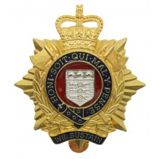 Royal Logistic Corps (R.L.C.) Enamelled Cap Badge
