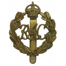 Royal Armoured Corps (R.A.C.) Cap Badge - King's Crown (1st Pattern)