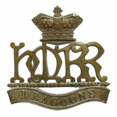 Boer War Her Majesty's Reserve Regiment of Dragoon Guards Cap Badge
