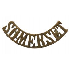 Somerset Light Infantry (SOMERSET) Shoulder Title