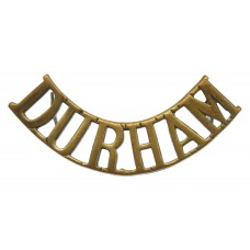 Durham Light Infantry (DURHAM) Shoulder Title