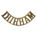 Durham Light Infantry (DURHAM) Shoulder Title