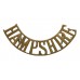 Hampshire Regiment (HAMPSHIRE) Shoulder Title