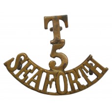 5th Territorial Bn. Seaforth Highlanders (T/5/SEAFORTH) Shoulder Title