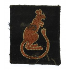 7th Armoured Division Cloth Formation Sign