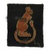 7th Armoured Division Cloth Formation Sign