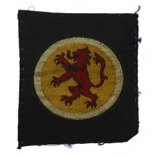 15th (Scottish) Infantry Division Silk Embroidered Formation Sign