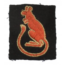 7th Armoured Division Cloth Formation Sign