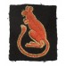 7th Armoured Division Cloth Formation Sign