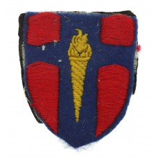 British Army of the Rhine B.A.O.R. Training Centre Cloth Formation Sign 
