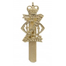 13th/18th Royal Hussars Anodised (Staybrite) Cap Badge