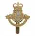 Leicestershire & Derbyshire Yeomanry Anodised (Staybrite) Cap Badge - Queen's Crown