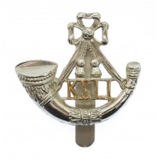 King's Shropshire Light Infantry (K.S.L.I.) Anodised (Staybrite) Cap Badge 