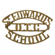 St Edward's School (Oxford) O.T.C. (ST.EDWARDS/O.T.C./SCHOOL) Shoulder Title