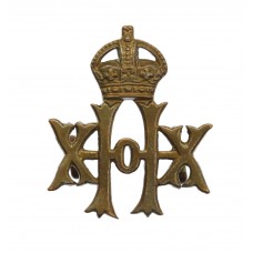 20th Hussars Collar Badge - King's Crown