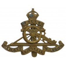 Royal Artillery Cap Badge - King's Crown