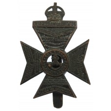 King's Royal Rifle Corps (K.R.R.C.) Cap Badge - King's Crown