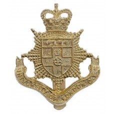 University of London O.T.C. Anodised (Staybrite) Cap Badge