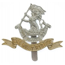 Duke of Wellington's (West Riding Regiment) Anodised (Staybrite) Cap Badge