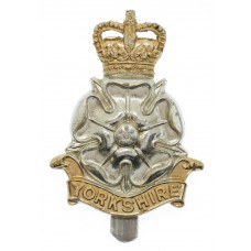 Yorkshire Brigade Anodised (Staybrite) Cap Badge