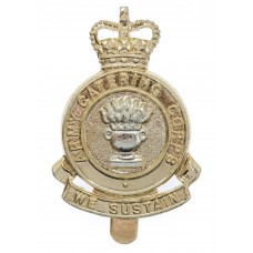Army Catering Corps Anodised (Staybrite) Cap Badge (circa 1973-19