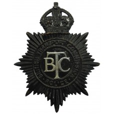 British Transport Commission (B.T.C.) Police Helmet Plate - King'