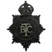 British Transport Commission (B.T.C.) Police Helmet Plate - King's Crown