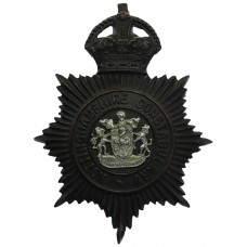 Nottinghamshire Constabulary Night Helmet Plate - King's Crown