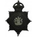 Nottinghamshire Constabulary Night Helmet Plate - King's Crown